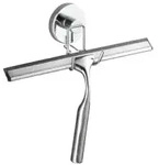 WENKO Vacuum-Loc Duschabzieher 20877100 , Breite: 25 cm, Farbe: Silber / Gl&auml;nzend