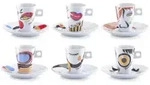 Zeller Faces Espresso-Set, 12-teilig 26505 , Material: Porzellan, 50 ml