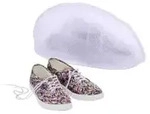 WENKO Schuh-W&auml;schenetz 73722100 , Ma&szlig;e: 40 x 23 x 23 cm, Farbe: wei&szlig;
