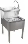 SARO Handwasch- / Ausgussbecken MONA 156-4005 , Ma&szlig;e (L x B x H): 690 x 500 x 850 mm