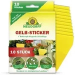 Neudorff Gelb-Sticker mit Spezialleim, insektizidfrei 318 , 1 Packung = 10 St&uuml;ck