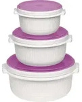 EMSA Micro Family Mikrowellentopf Starter Set 508455 , 1 Starter Set=1x500 ml,...