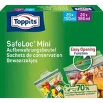 Toppits&reg; Mini Zip-Verschluss Beutel Allzweckbeutel 4008871200860 , 1 Packung = 20 x