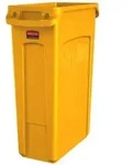 Rubbermaid Abfalleimer Slim Jim&reg;, 87 Liter Farbe: gelb