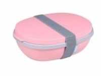 Mepal Lunchbox Ellipse duo, 1425 ml 107640076700 , Farbe: pink, Nordic pink