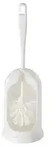 WENKO Standard WC-Garnitur, wei&szlig; 19619100 , Ma&szlig;e: &Oslash; 13 x 42 cm, Farbe: wei&szlig;