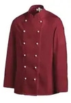 Leiber Kochjacke, langarm, unisex, bordeaux 12/8790/21-48 , Gr&ouml;&szlig;e: 48