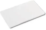 Kesper Kunstoff-Schneidebrett, Gastro-Norm 1/1 30151 , Farbe: wei&szlig; - Universell