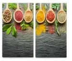 Zeller Spices Herdabdeck-/Schneideplatten-Set, 2-teilig 26319 , Material: