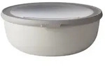 Mepal Frischhaltedose cirqula rund, 2250 ml 106216032500 , Farbe: wei&szlig;, Nordic white