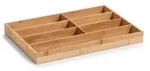 Zeller Bamboo Besteckkasten 25349 , Ma&szlig;e: 44 x 30,6 x 4,3 cm
