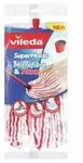 Vileda SuperMocio Microfibre & Power Wischmop, Ersatzkopf 157944 , 1 Packung = 1