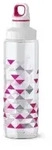 EMSA Trinkflasche Tritan Adult, 700 ml 518306 , 1 Trinkflasche, Motiv: Dreieck