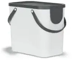 Rotho M&uuml;lleimer Trennsystem ALBULA, 25 Liter 1024901023 , Farbe: mistletoe white