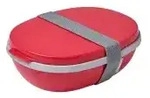 Mepal Lunchbox Ellipse duo, 1425 ml 107640074500 , Farbe: rot, Nordic red