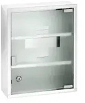 WENKO Medikamentenschrank, Edelstahl gl&auml;nzend 22924100 , Ma&szlig;e: 30 x 40 cm