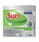 SUN Professional All in One ECO Tabs Geschirrreinigertabs 7522969 , 1 Packung = 100