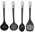 Tefal INGENIO K&uuml;chenutensilien-Set, 4-teilig, Kunststoff, schwarz K206S414 , 1 Set