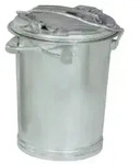RENNER System-M&uuml;lleimer feuerverzinkt 2032-00 , 35 l, H&ouml;he: 495 mm