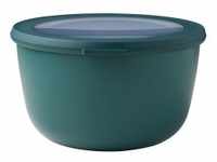 Mepal Frischhaltedose cirqula rund, 2000 ml 106214095100 , Farbe: dunkelgrün, Nordic