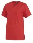 Leiber Schlupfkasack, kurzarm, unisex, rot 08/769/02-lll , Gr&ouml;&szlig;e: III (Damen 46/48