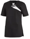 Leiber Schlupfkasack, kurzarm, Damen, schwarz 08/1255/10-M , Gr&ouml;&szlig;e: M