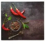 Zeller Chili Herdblende-/Abdeckplatte, 56 x 50 cm 26318 , Material: