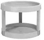 Metaltex Giro 2 Drehregal, 2-teilig 362522000 , Farbe: grau