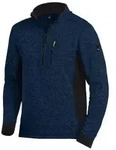FHB&reg; Strick-Fleece-Troyer PATRICK, marine/schwarz 79597 , 1 St&uuml;ck, Gr&ouml;&szlig;e: L