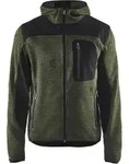 BLAKL&Auml;DER&reg; Strickjacke 4930, mit Softshell, armygr&uuml;n/schwarz 49302117 , 1 St&uuml;ck,