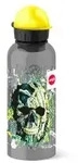EMSA Teens Trinkflasche, 600 ml 518131 , 1 Trinkflasche, Motiv: Totenkopf