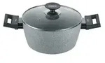 Berndes Kochtopf mit Glasdeckel, 2 Kunststoffgriffe 0019574502 , Durchmesser: 20 cm