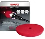 SONAX Polierschwamm hart, &Oslash; 143 mm 04934000 , Farbe: rot