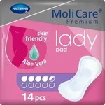 MoliCare&reg; Premium lady pad Inkontinenzeinlagen 1686544 , 4,5 Tropfen, 1...