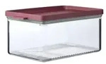 Mepal Vorratsdose K&auml;se omnia, 2000 ml 106419073700 , Farbe: bordeaux, Nordic...