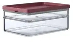 Mepal Vorratsdose Fr&uuml;hst&uuml;ck omnia duo, 2 Schichten 106417073700 , Farbe: bordeaux,