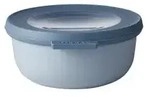 Mepal Frischhaltedose cirqula rund, 350 ml 106204015700 , Farbe: blau, Nordic blue