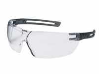 uvex x-fit Schutzbrille, kratzfest, chemikalienbeständig 9199085 , Farbe: grau...