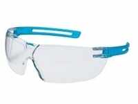 uvex x-fit pro Schutzbrille, kratzfest, beschlagfrei 9199265 , Farbe: blau