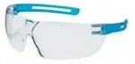 uvex x-fit pro Schutzbrille, kratzfest, beschlagfrei 9199265 , Farbe: blau