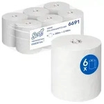 SCOTT&reg; EssentialTM Handtuchrolle, 19,8 cm x 350 m 6691 , 1 Karton = 6 Rollen, wei&szlig;