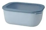 Mepal Frischhaltedose cirqula rechteckig, 3000 ml 106261015700 , Farbe: blau, Nordic