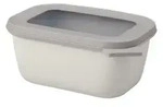 Mepal Frischhaltedose cirqula rechteckig, 750 ml 106253032500 , Farbe: wei&szlig;, Nordic