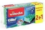 Vileda Glitzi Pur Active 2+1 Topfreiniger 442 , 1 Packung = 3 St&uuml;ck