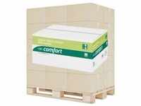 Wepa comfort Falthandtuchpapier 25 x 23 cm, 2-lagig 277210 , 1 Palette = 32 Kartons,