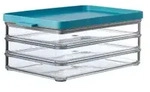 Mepal Aufschnittbox omnia, 3 Schichten 106416092400 , Farbe: gr&uuml;n, Nordic green