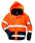 elysee&reg; Warnschutz-Pilotenjacke VOLKER, orange/marine 1 St&uuml;ck, Gr&ouml;&szlig;e: 3XL