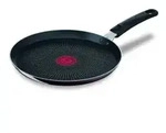 Tefal Cr&ecirc;pepfanne Resist Intense, Aluminium, &Oslash; 25 cm, weinrot D52210 , 1...