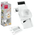 Metaltex Profi Mandolino Multi-Reibe, Inox-Edelstahl, ABS 194875 084 , Ma&szlig;e: 11,5 x