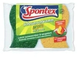 Spontex Anti-Fett Scheuerschwamm 19321024 , 1 Packung = 2 St&uuml;ck